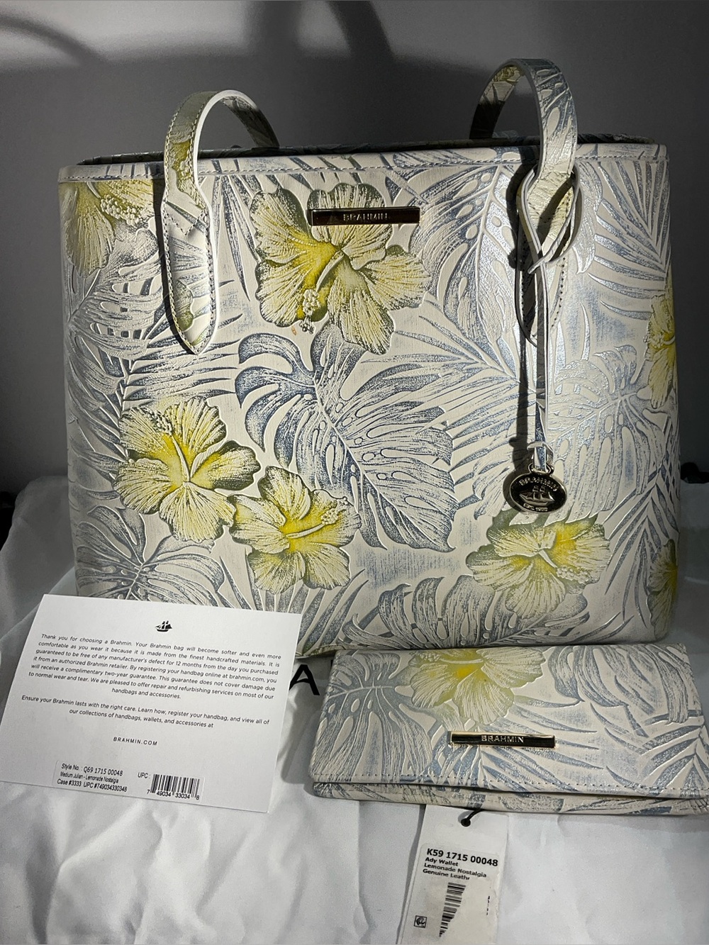 Brahmin Med Julian and Ady wallet